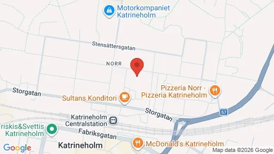 Apartments for rent i Katrineholm - kort over placeringen
