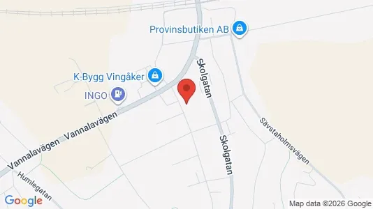 Apartments for rent i Vingåker - kort over placeringen