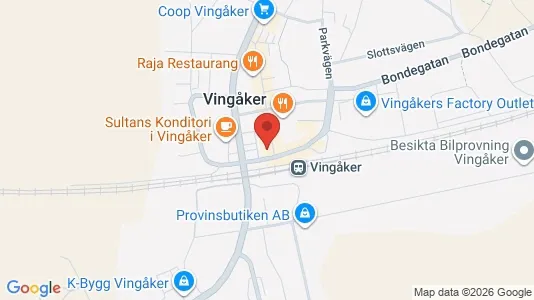 Apartments for rent i Vingåker - kort over placeringen
