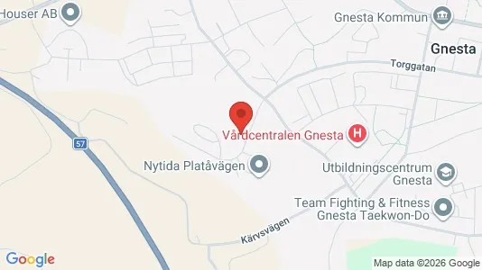 Apartments for rent i Gnesta - kort over placeringen