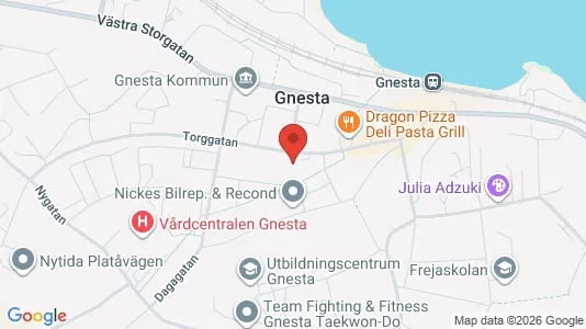 Apartments for rent i Gnesta - kort over placeringen
