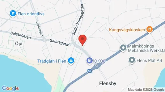 Apartments for rent i Flen - kort over placeringen