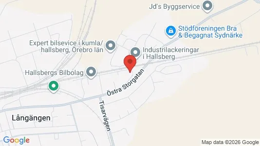 Apartments for rent i Hallsberg - kort over placeringen
