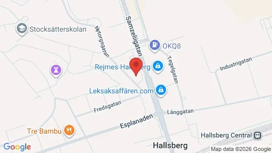 Apartments for rent i Hallsberg - kort over placeringen