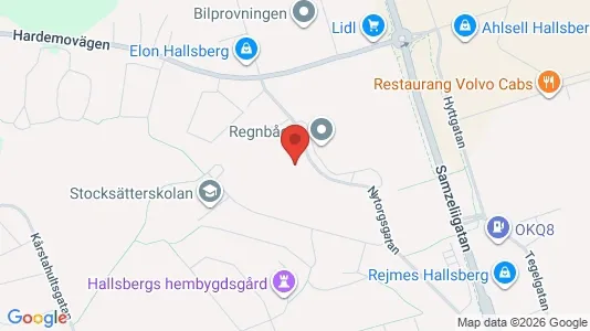 Apartments for rent i Hallsberg - kort over placeringen