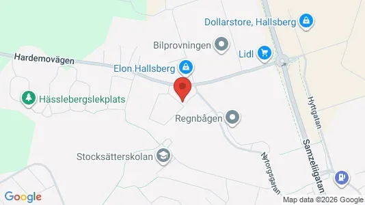 Apartments for rent i Hallsberg - kort over placeringen