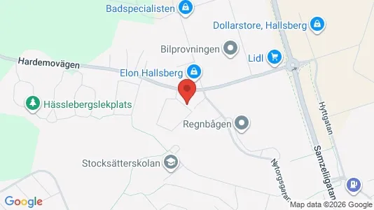 Apartments for rent i Hallsberg - kort over placeringen