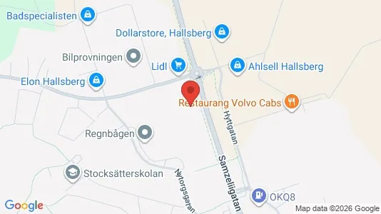 Apartments for rent i Hallsberg - kort over placeringen