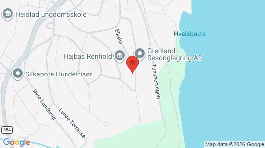 Rooms for rent i Porsgrunn - kort over placeringen