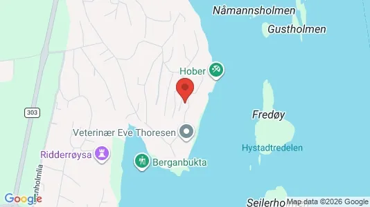 Apartments for rent i Sandefjord - kort over placeringen