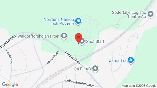 Apartments for rent i Södertälje - kort over placeringen
