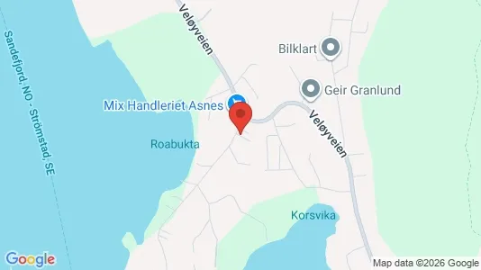 Rooms for rent i Sandefjord - kort over placeringen