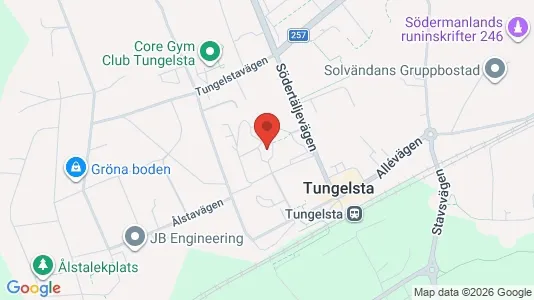 Apartments for rent i Haninge - kort over placeringen