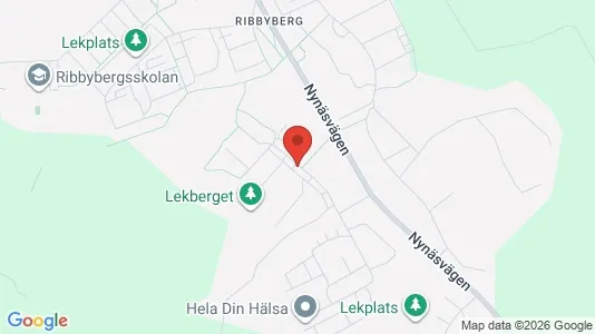 Rooms for rent i Haninge - kort over placeringen