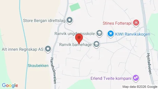 Apartments for rent i Sandefjord - kort over placeringen
