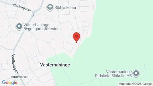 Apartments for rent i Haninge - kort over placeringen