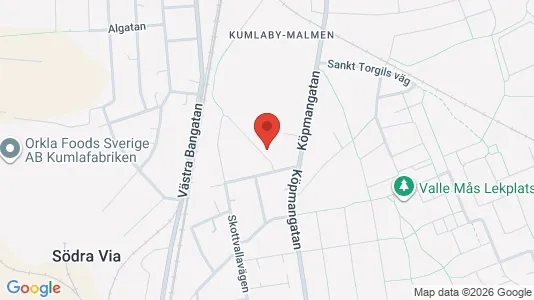 Apartments for rent i Kumla - kort over placeringen