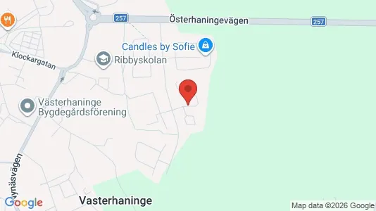 Apartments for rent i Haninge - kort over placeringen