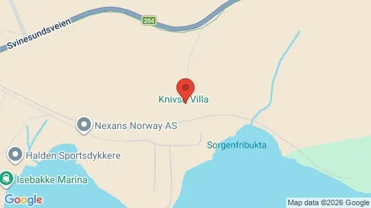 Apartments for rent i Halden - kort over placeringen