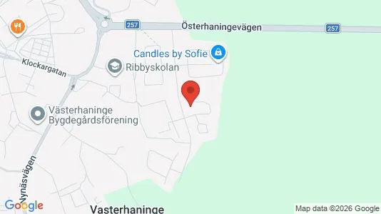 Apartments for rent i Haninge - kort over placeringen