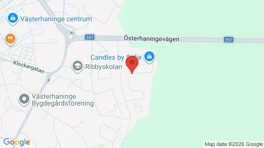 Apartments for rent i Haninge - kort over placeringen