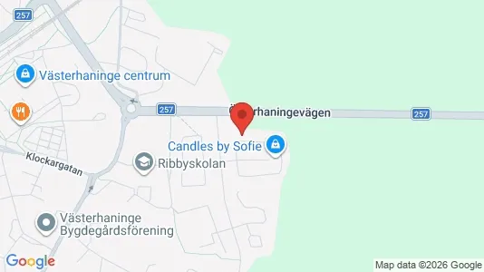 Apartments for rent i Haninge - kort over placeringen