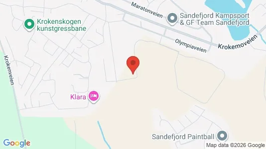 Apartments for rent i Sandefjord - kort over placeringen