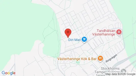 Apartments for rent i Haninge - kort over placeringen
