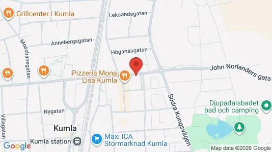 Apartments for rent i Kumla - kort over placeringen