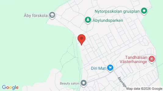 Apartments for rent i Haninge - kort over placeringen