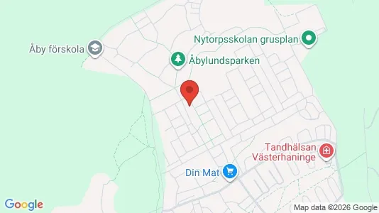Apartments for rent i Haninge - kort over placeringen