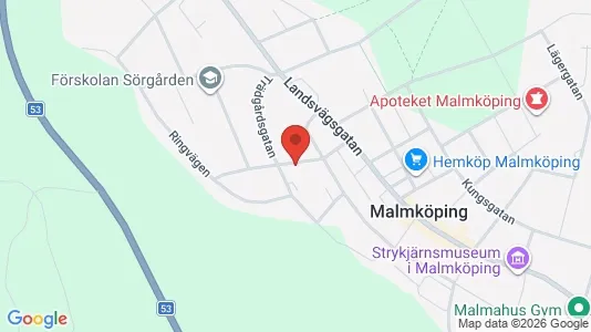Apartments for rent i Flen - kort over placeringen