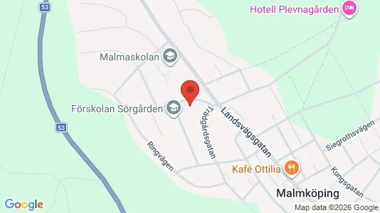 Apartments for rent i Flen - kort over placeringen