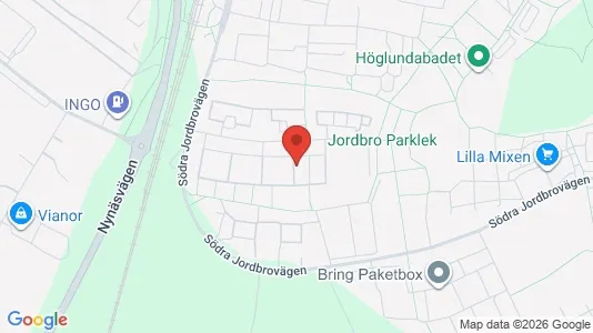 Apartments for rent i Haninge - kort over placeringen