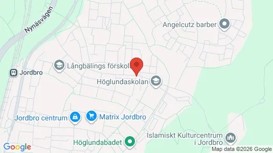 Rooms for rent i Haninge - kort over placeringen