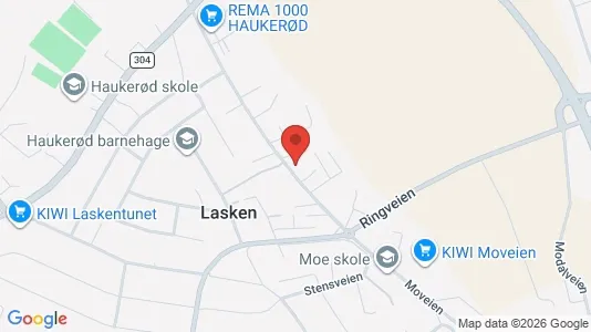 Apartments for rent i Sandefjord - kort over placeringen