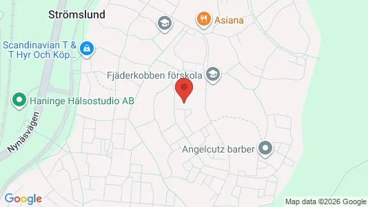 Apartments for rent i Haninge - kort over placeringen
