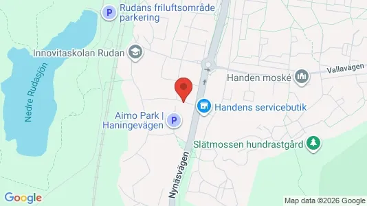 Apartments for rent i Haninge - kort over placeringen