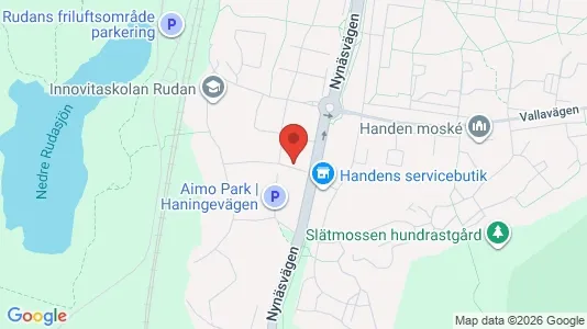 Apartments for rent i Haninge - kort over placeringen