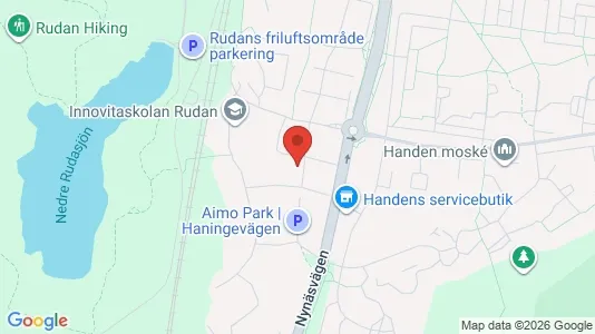 Apartments for rent i Haninge - kort over placeringen