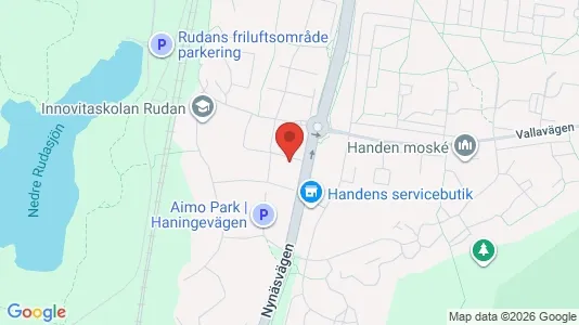 Apartments for rent i Haninge - kort over placeringen