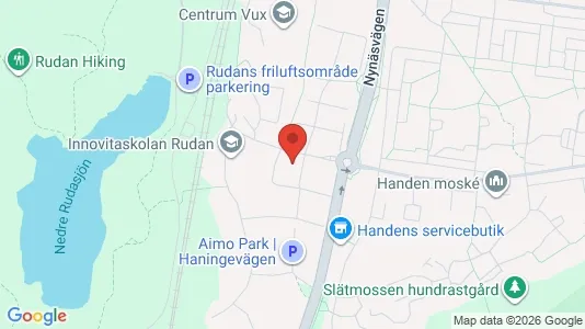 Apartments for rent i Haninge - kort over placeringen