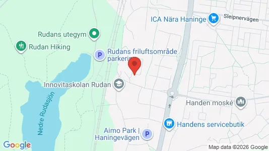 Apartments for rent i Haninge - kort over placeringen