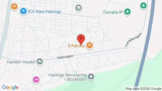Apartments for rent i Haninge - kort over placeringen