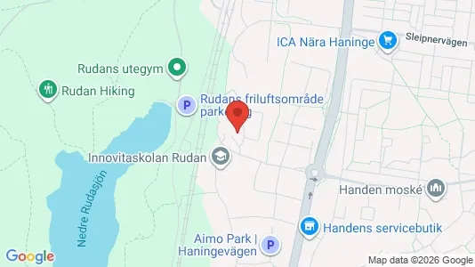 Apartments for rent i Haninge - kort over placeringen