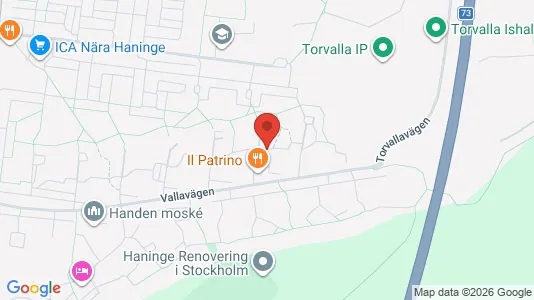 Apartments for rent i Haninge - kort over placeringen