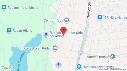 Apartments for rent i Haninge - kort over placeringen