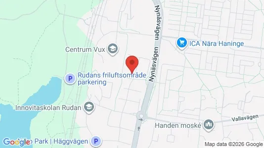 Apartments for rent i Haninge - kort over placeringen