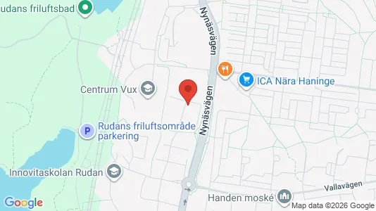 Apartments for rent i Haninge - kort over placeringen