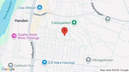 Apartments for rent i Haninge - kort over placeringen